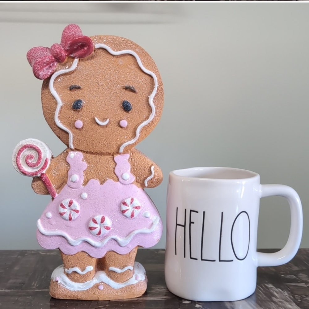 ❌SOLD❌Cupcakes & Cashmere Gingerbread Couple Figurines Christmas Decor, Shimmery - Picture 11 of 11